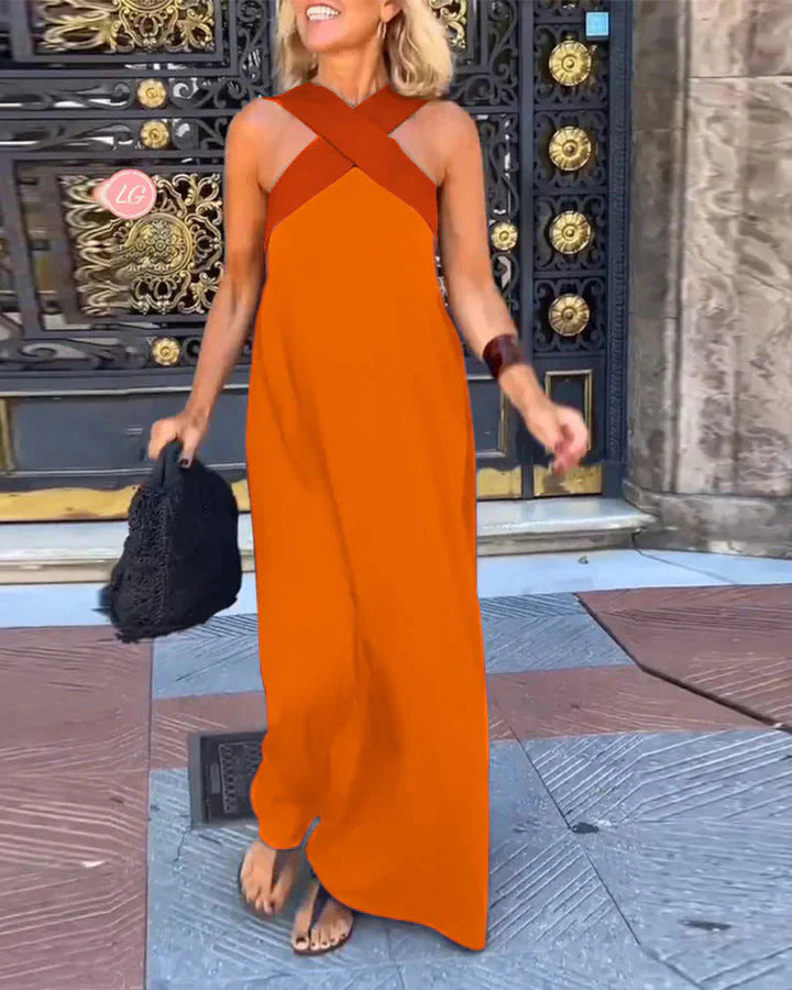 DELPHINE | VESTIDO CON CORTE CRUZADO