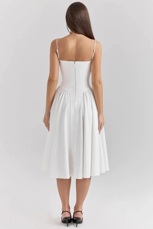 Celine - Vestido Midi Corsé