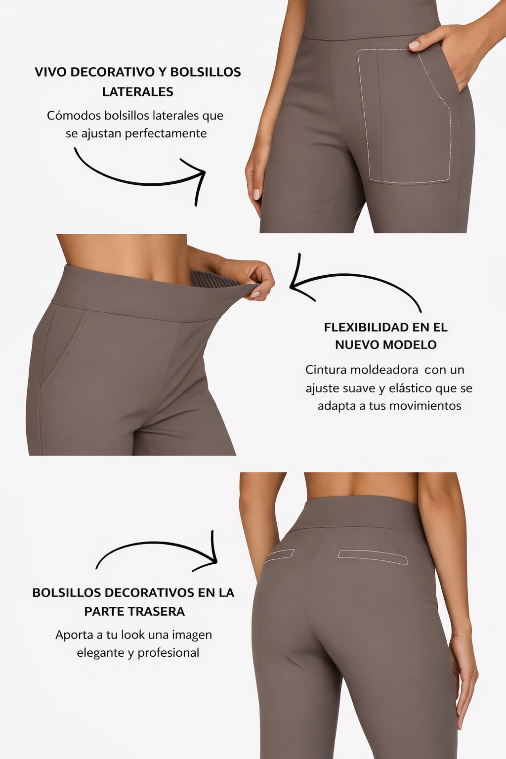 Sommerfeld | Pantalones elásticos cómodos Klara (compra 1 y llévate 1 gratis)
