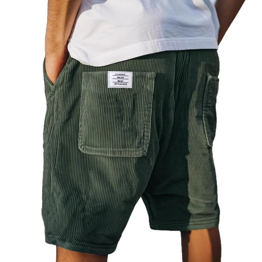 Víctor | Pantalones cortos de terciopelo elegantes