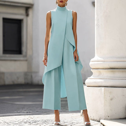 Valentina | Mono Elegante con Top de Cuello Alto