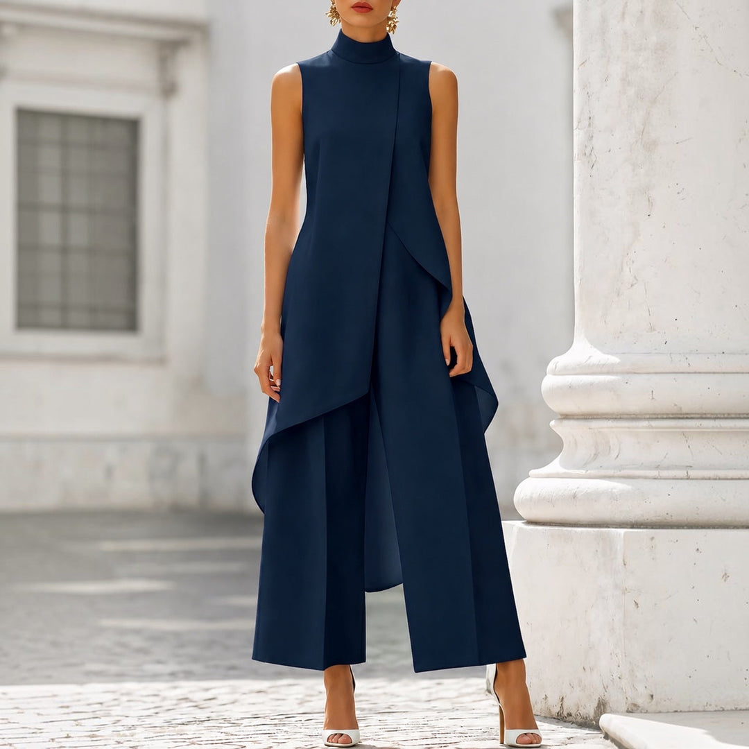 Valentina | Mono Elegante con Top de Cuello Alto