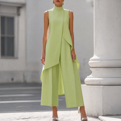Valentina | Mono Elegante con Top de Cuello Alto