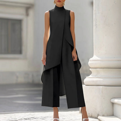 Valentina | Mono Elegante con Top de Cuello Alto