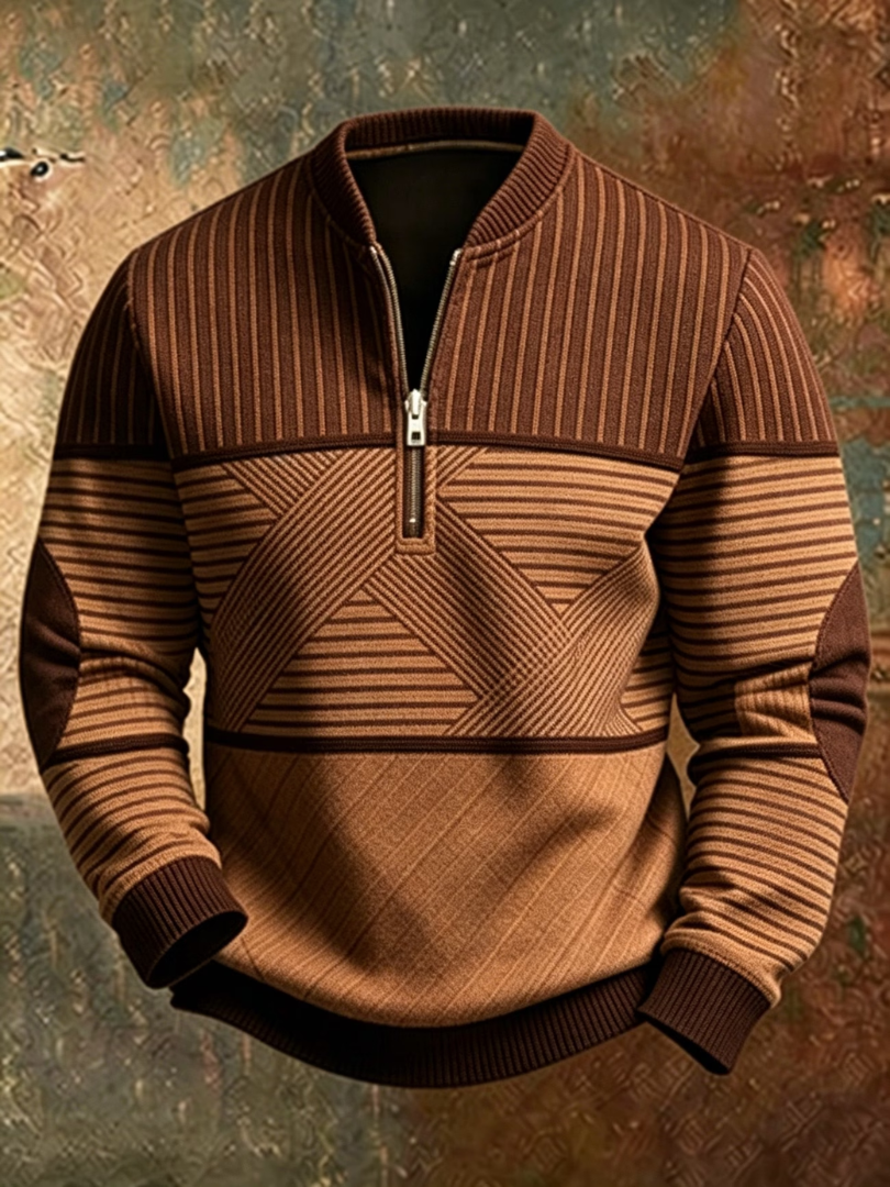 Viktor | Suéter Elegante de Hombre con Cierre