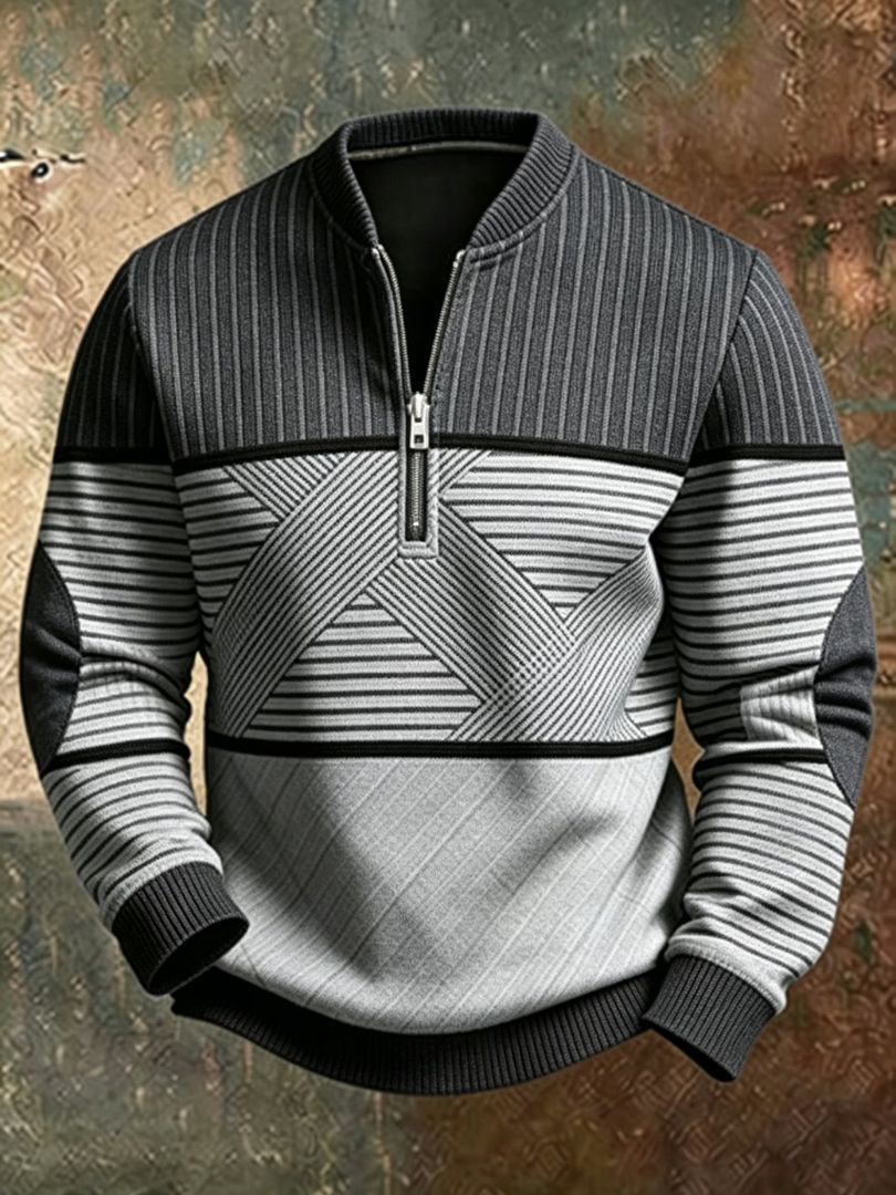 Viktor | Suéter Elegante de Hombre con Cierre