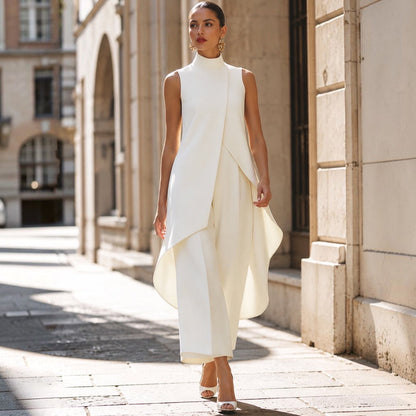 Valentina | Mono Elegante con Top de Cuello Alto