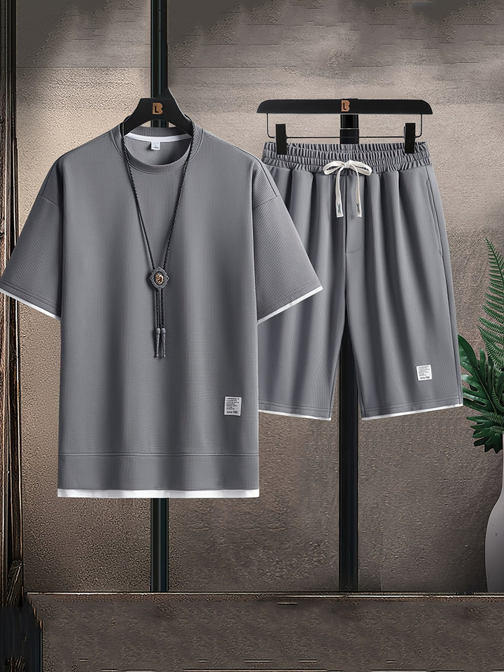 Lounge - Conjunto de Punto Waffle
