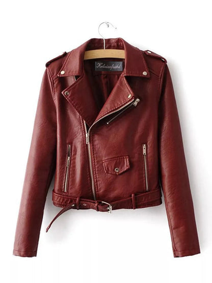 ADIRA | Chaqueta motera de cuero