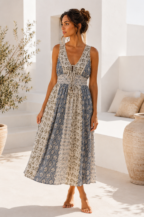 Vestido Largo Santorini
