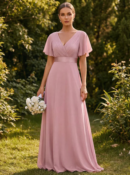 Monica - Vestido Largo de Dama de Honor
