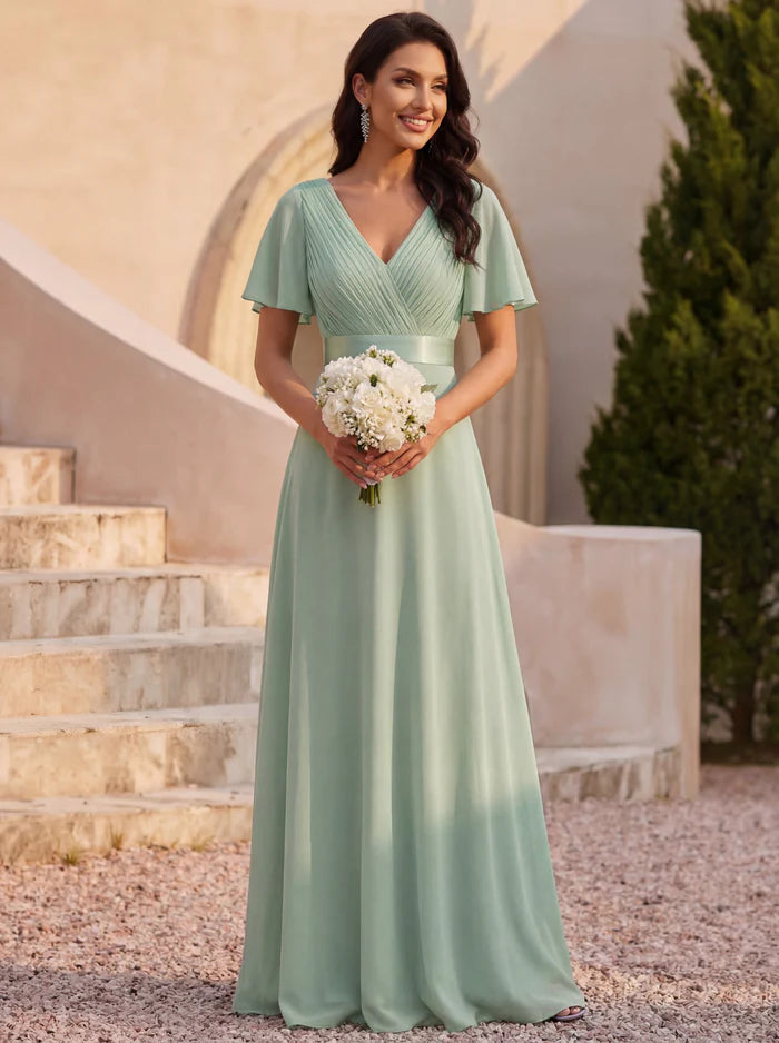 Monica - Vestido Largo de Dama de Honor