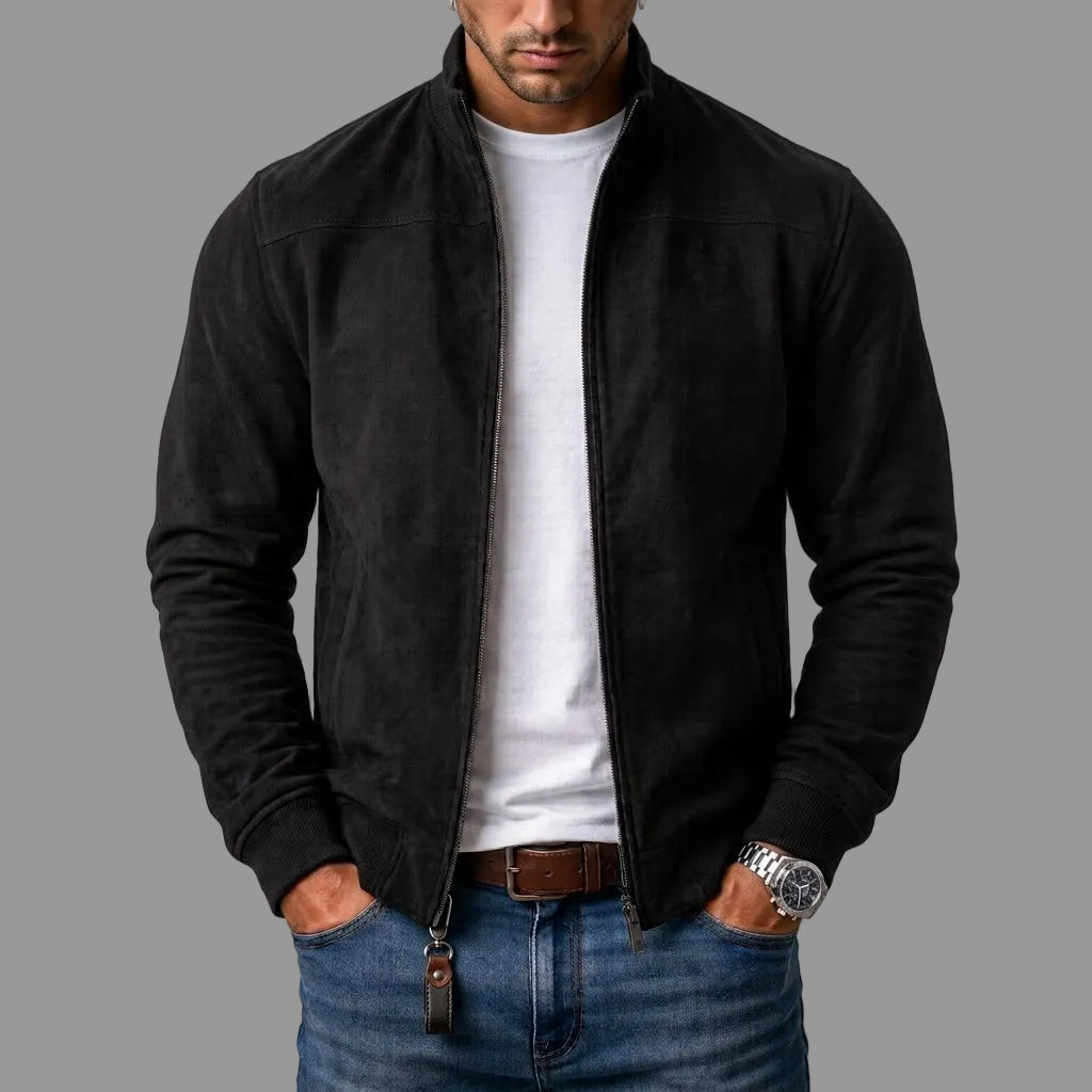 Corrado | Bomber de Gamuza