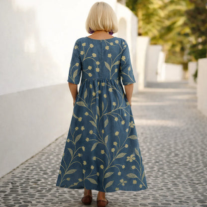 Margaret | Vestido Midi – Elegancia Sin Esfuerzo