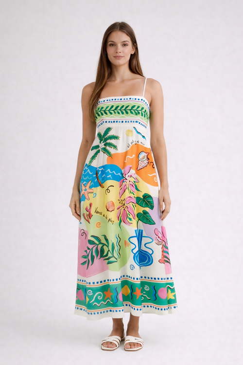 ADAIA | Vestido estampado