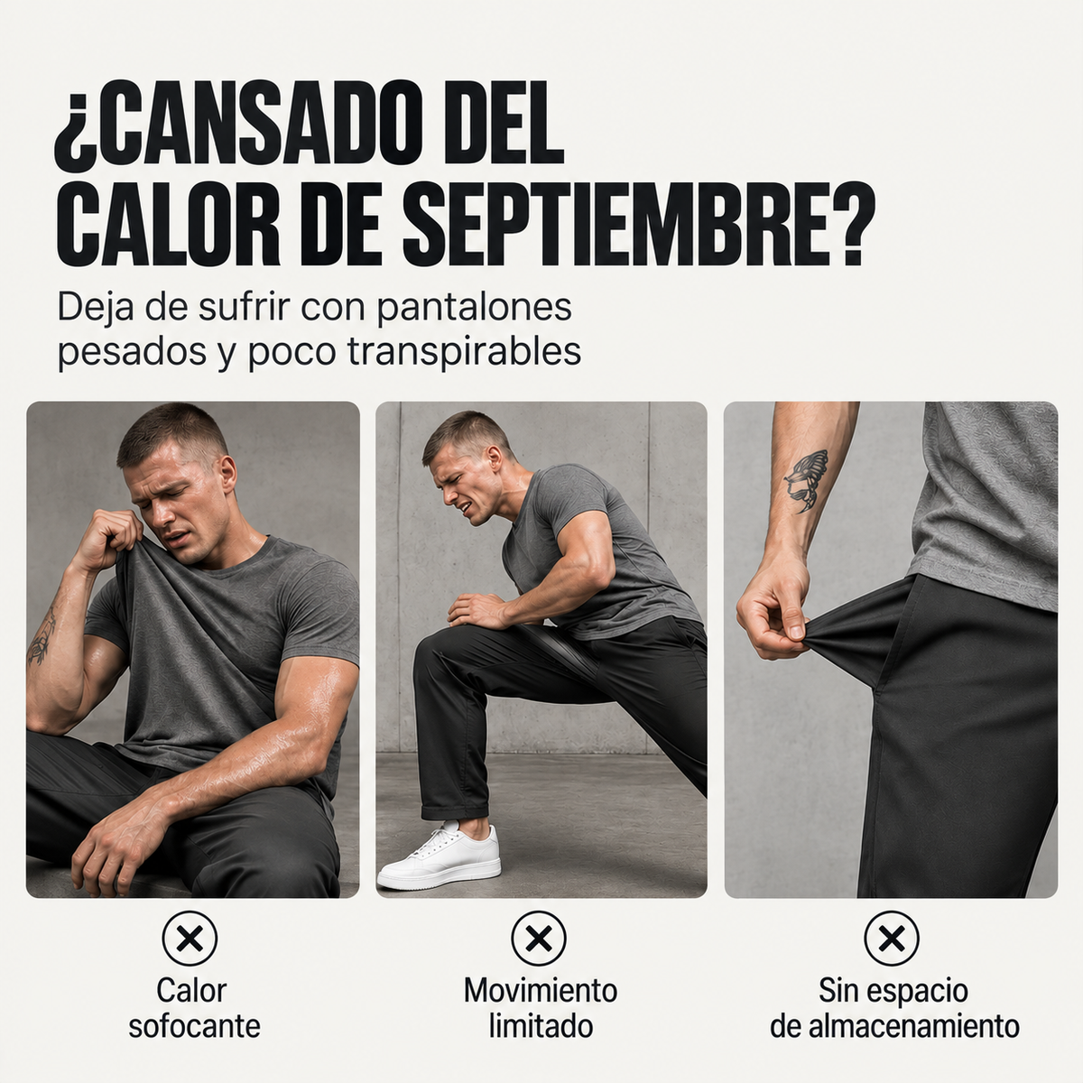 Christian | Pantalón Cargo Urbano