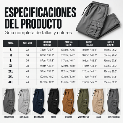 Christian | Pantalón Cargo Urbano