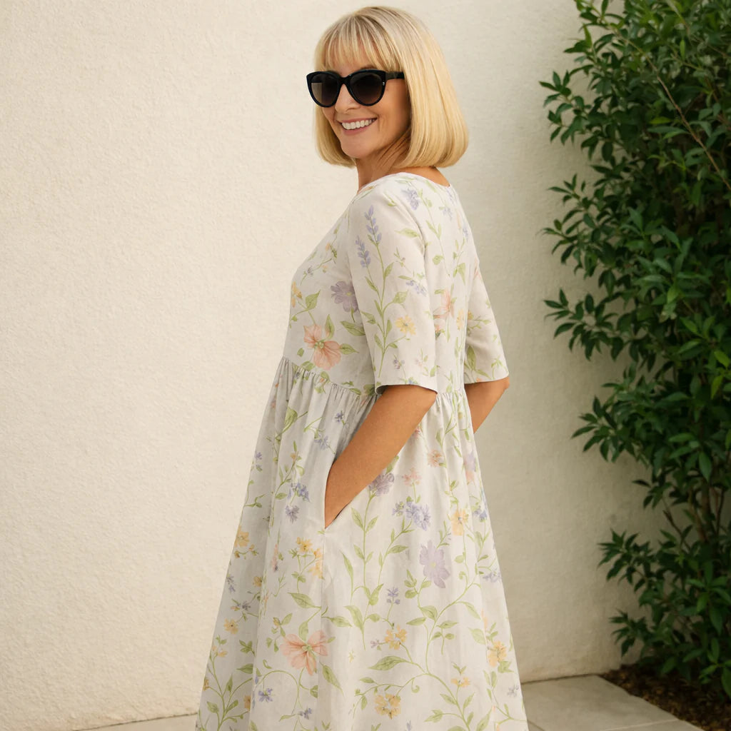 Margaret | Vestido Midi – Elegancia Sin Esfuerzo