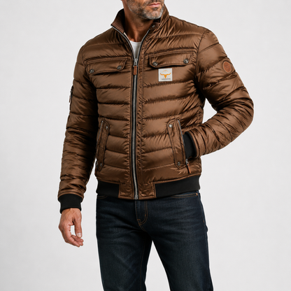 Russell | Chamarra Acolchada Vintage