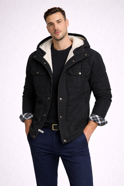 ABSAIL | Chaqueta con capucha para hombre