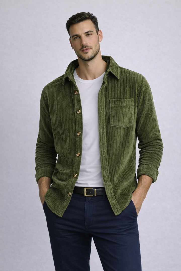 ABEL | Camisa informal de pana
