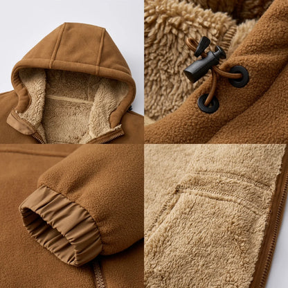 Polar Harbor - Chaqueta con Capucha de Forro