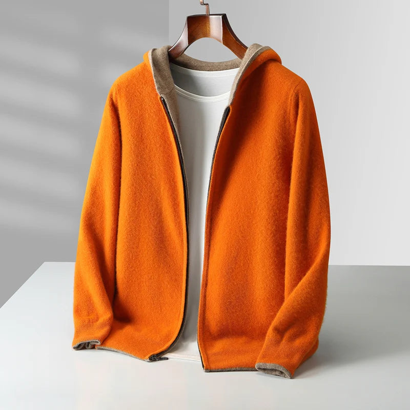 Napoli - Sudadera con capucha reversible