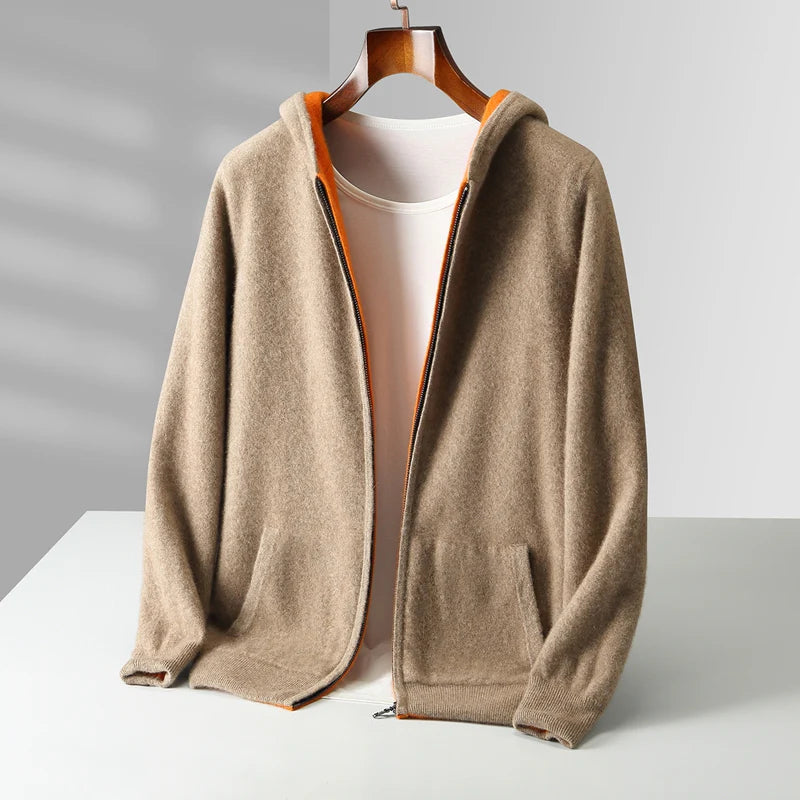 Napoli - Sudadera con capucha reversible