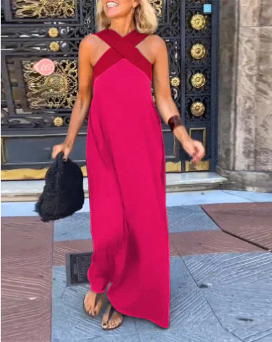 DELPHINE | VESTIDO CON CORTE CRUZADO