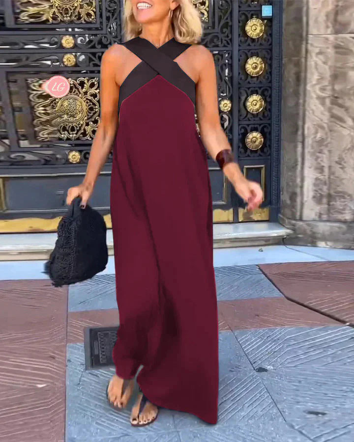 DELPHINE | VESTIDO CON CORTE CRUZADO