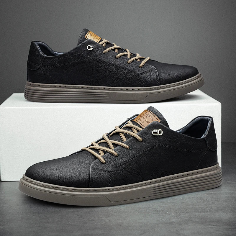 OXFORD -  ZAPATILLAS DE CUERO