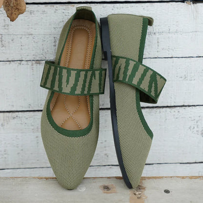 ZAPATOS PLANOS MARY JANE A RAYAS