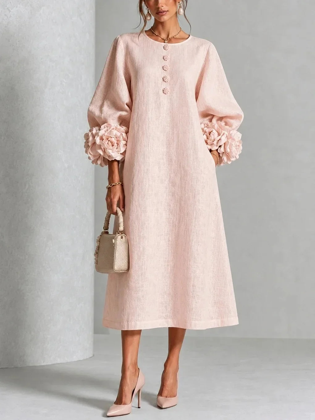 Rosalie | Vestido Floral Midi