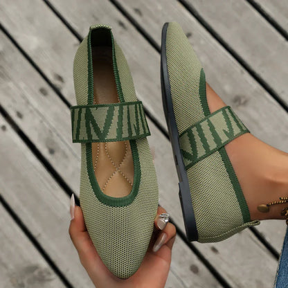 ZAPATOS PLANOS MARY JANE A RAYAS