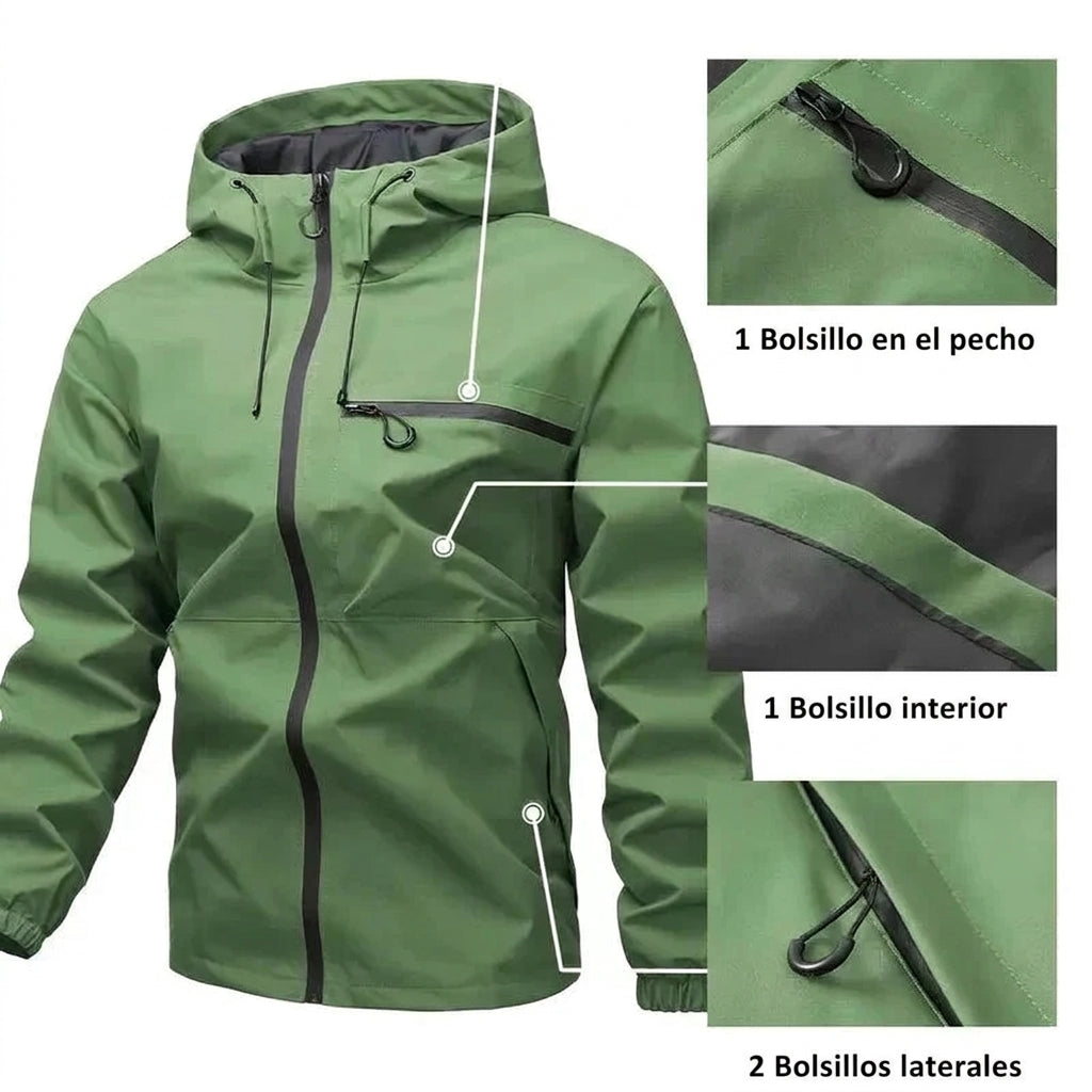 Loger | Chamarra Impermeable 3 en 1 para Hombre