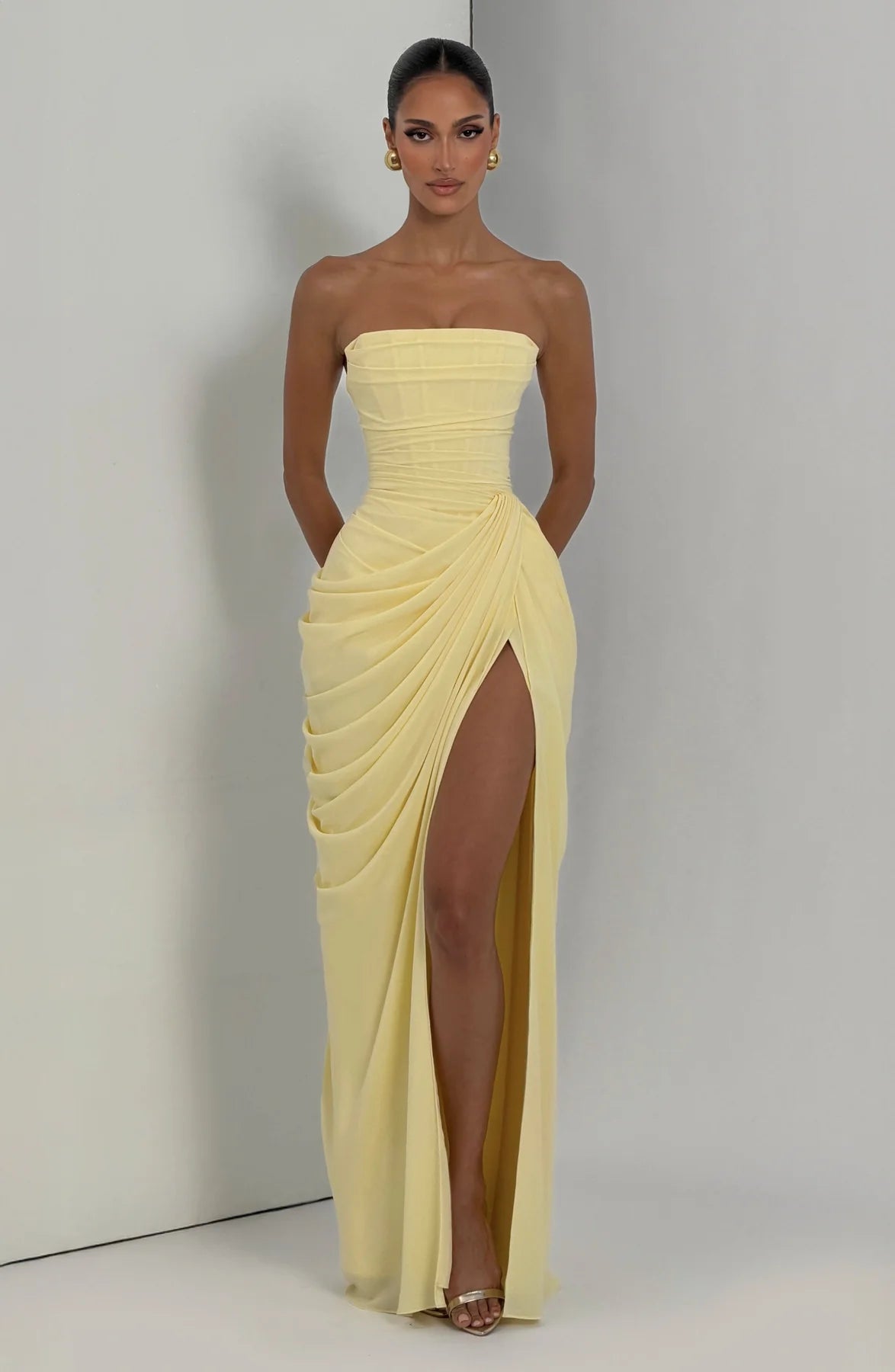 CYRA - VESTIDO LARGO