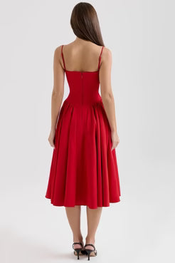 Celine - Vestido Midi Corsé