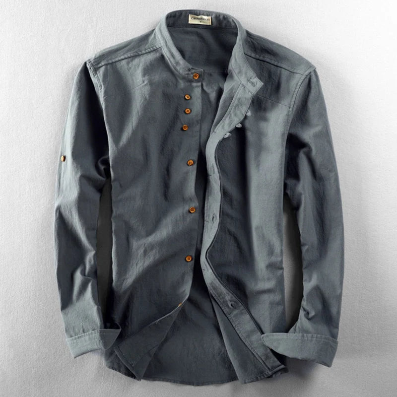 Camisa masculina «Katana» de estilo japonés