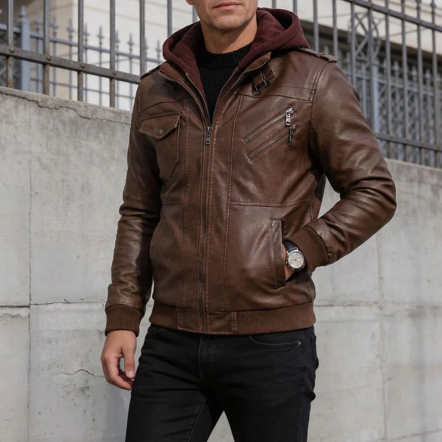 Salvador - Chaqueta de cuero