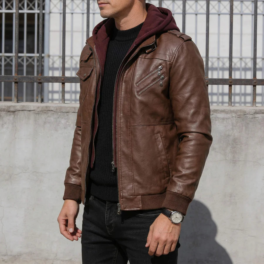 Salvador - Chaqueta de cuero