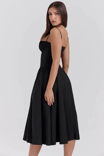 Celine - Vestido Midi Corsé