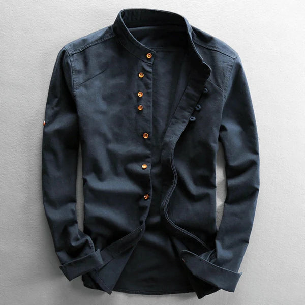 Camisa masculina «Katana» de estilo japonés