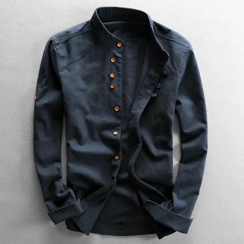 Camisa masculina «Katana» de estilo japonés
