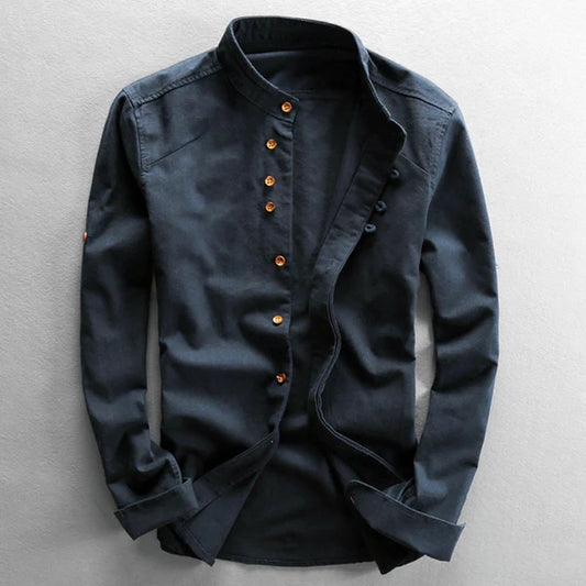 Camisa masculina «Katana» de estilo japonés
