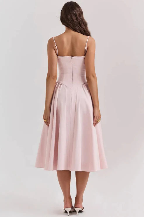 Celine - Vestido Midi Corsé