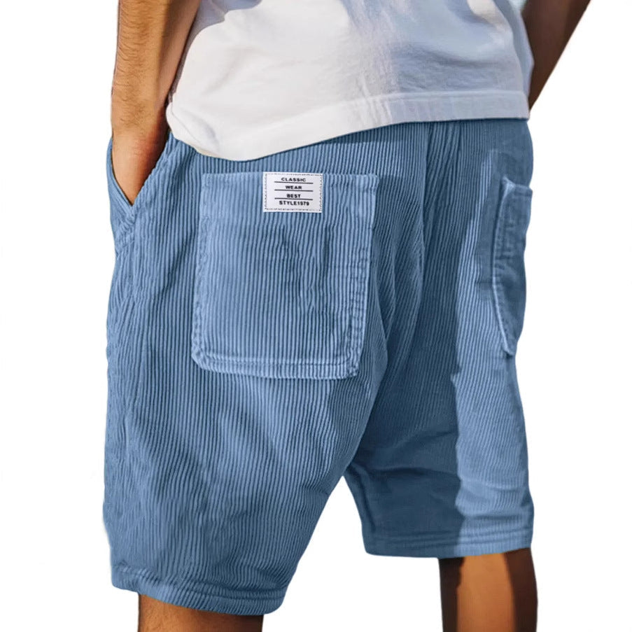 Víctor | Pantalones cortos de terciopelo elegantes