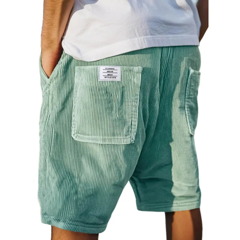Víctor | Pantalones cortos de terciopelo elegantes
