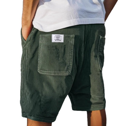 Víctor | Pantalones cortos de terciopelo elegantes
