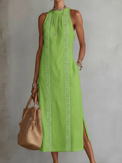 Jimena - Vestido Midi de Lino