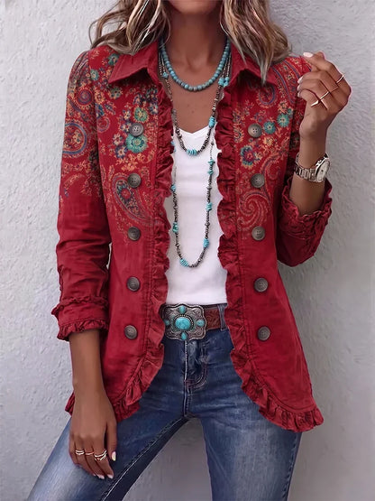 Paisley rojo